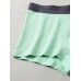 Multipacks Mens Cotton Pure Color Seamless U Convex Comfy Underwear Mid Waist Boxers