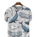 Men's Whale Everywhere Short Sleeve T-Shirt